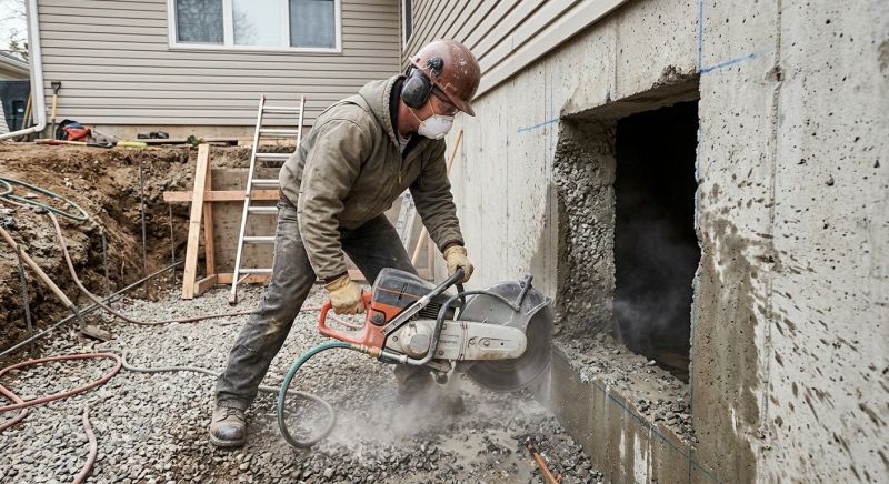 Basement Floor Sawing in Corpus Christi, TX
