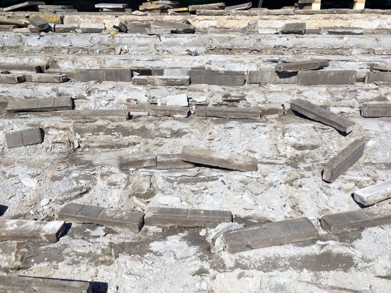 Concrete Steps Removal detail